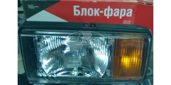Lada 2105 Left Headlight Complete OEM