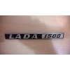 Lada 2103 Plastic Tailgate Ornament "LADA 1500"