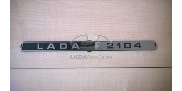 Lada 2104 Rear Trim Badge Emblem 